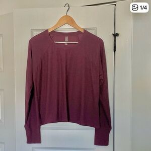 NWOT Beyond Yoga Featherweight Daydreamer Long Sleeve Tee Medium